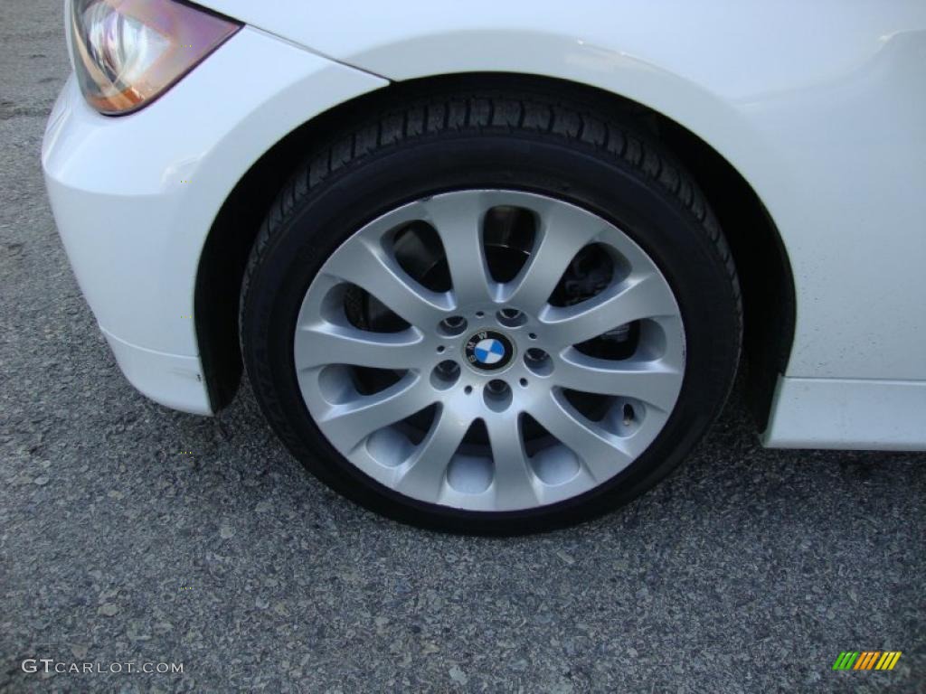 2006 3 Series 330xi Sedan - Alpine White / Beige photo #40