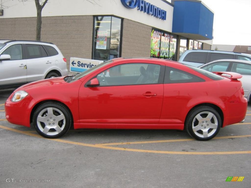 2010 Cobalt LT Coupe - Victory Red / Ebony photo #14