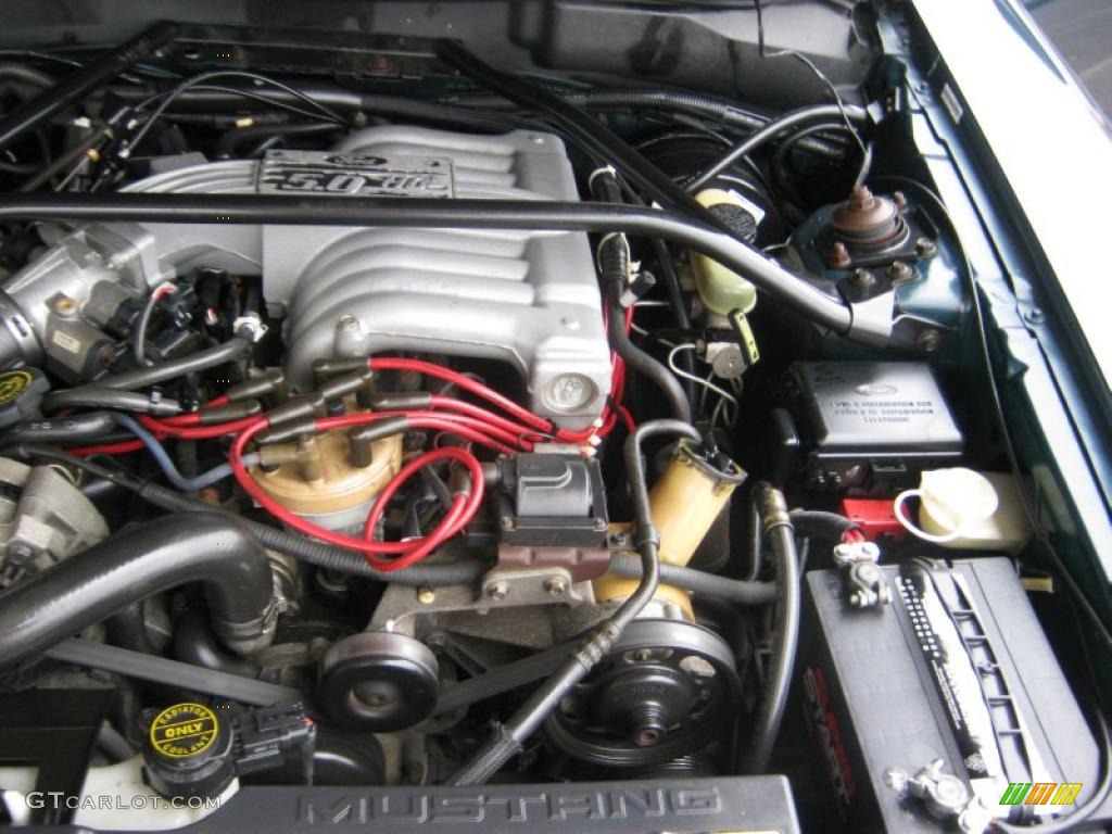 1995 Ford Mustang GT Coupe Engine Photos