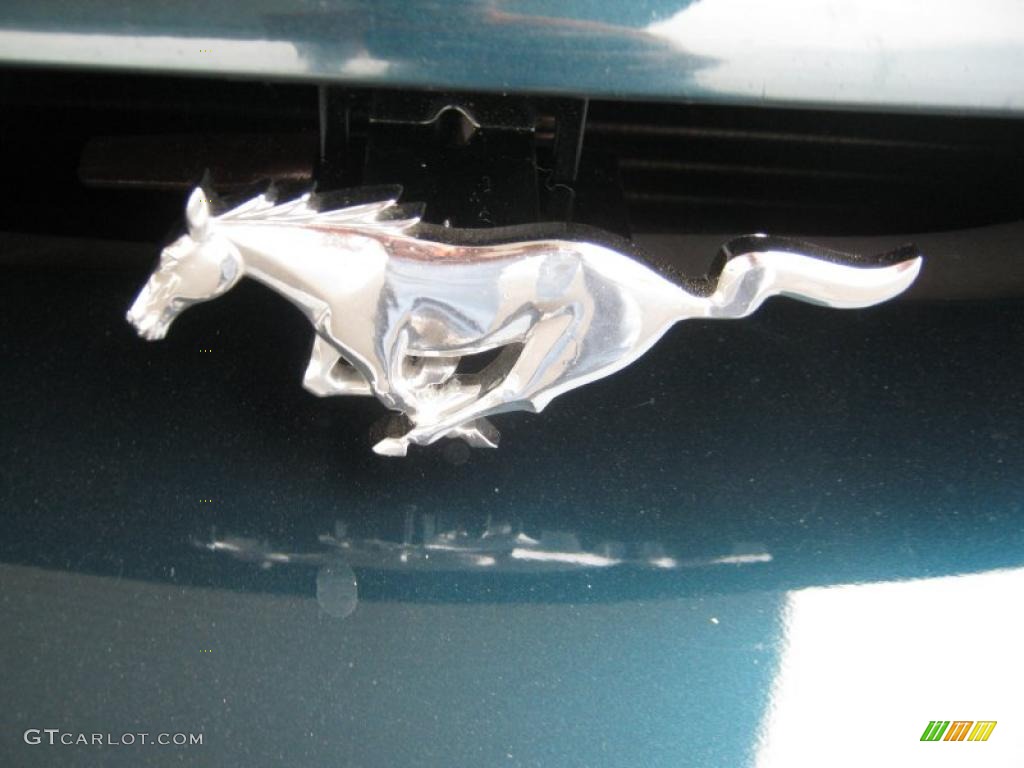 1995 Mustang GT Coupe - Deep Forest Green Metallic / Saddle photo #23