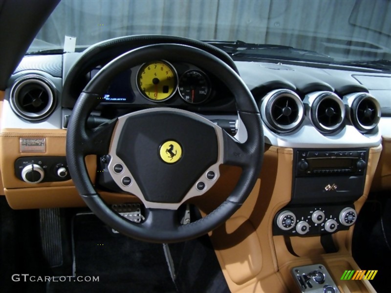 2006 Ferrari 612 Scaglietti F1A Natural Dashboard Photo #45611