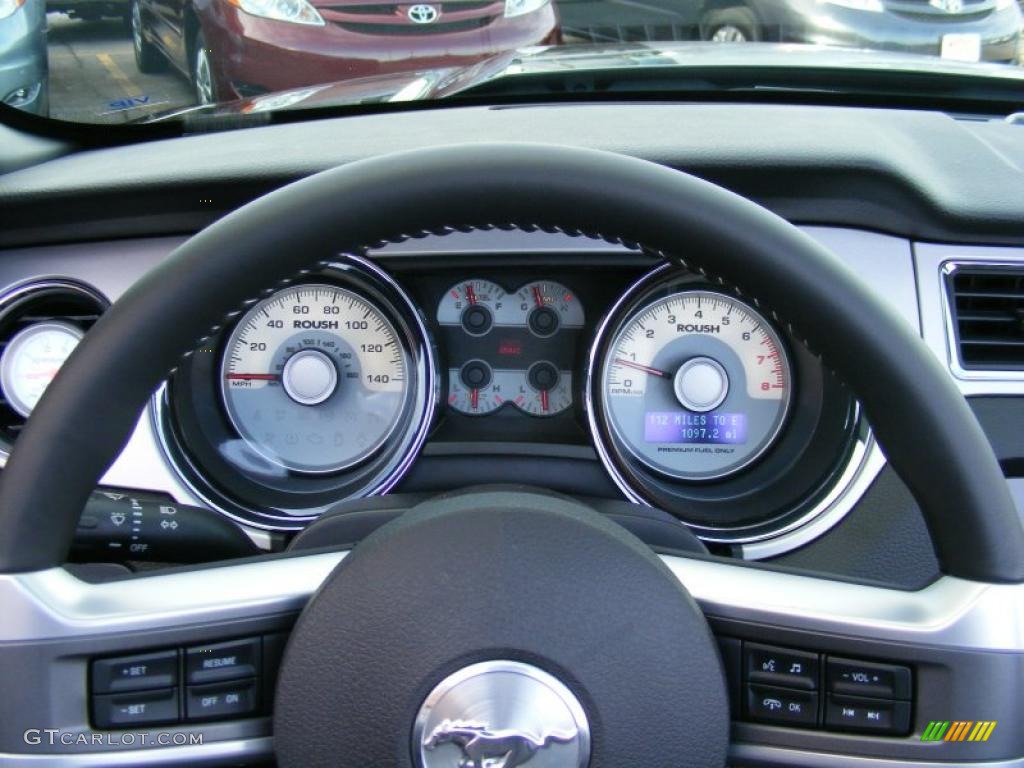 2010 Ford Mustang Roush 427 Supercharged Convertible Gauges Photos