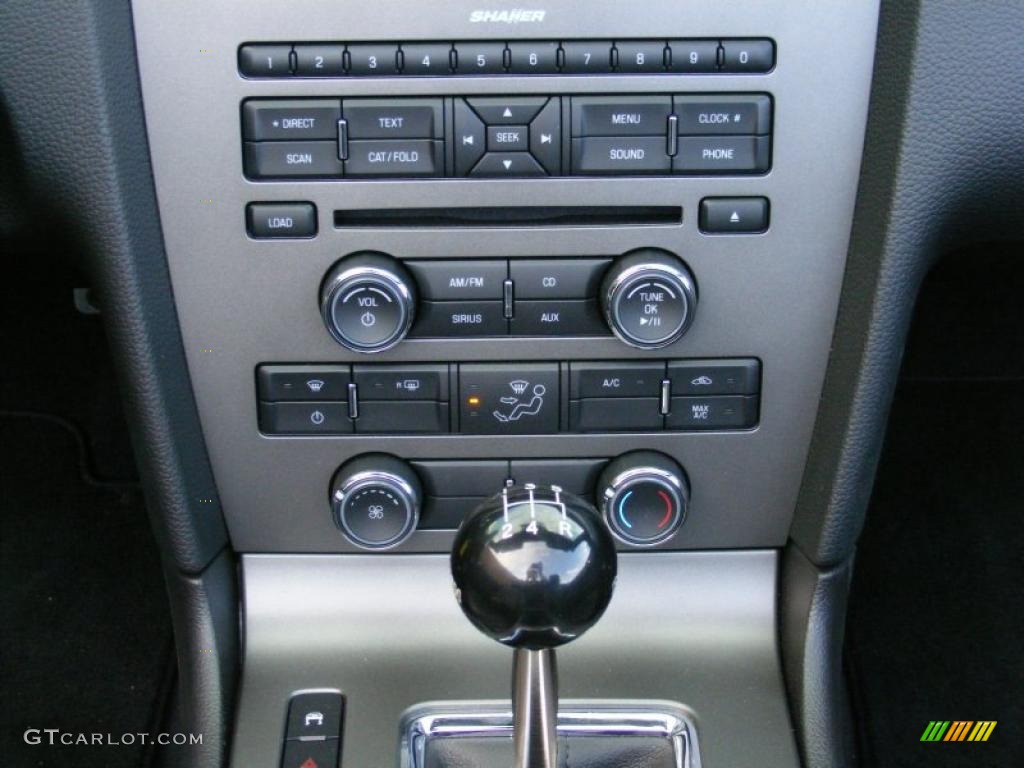 2010 Mustang Roush 427 Supercharged Convertible - Black / Charcoal Black photo #26