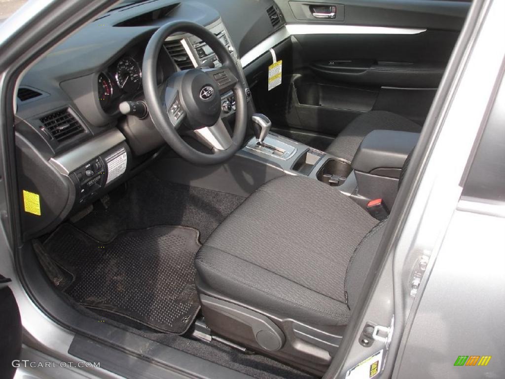 Off-Black Interior 2011 Subaru Legacy 2.5i Photo #45611443
