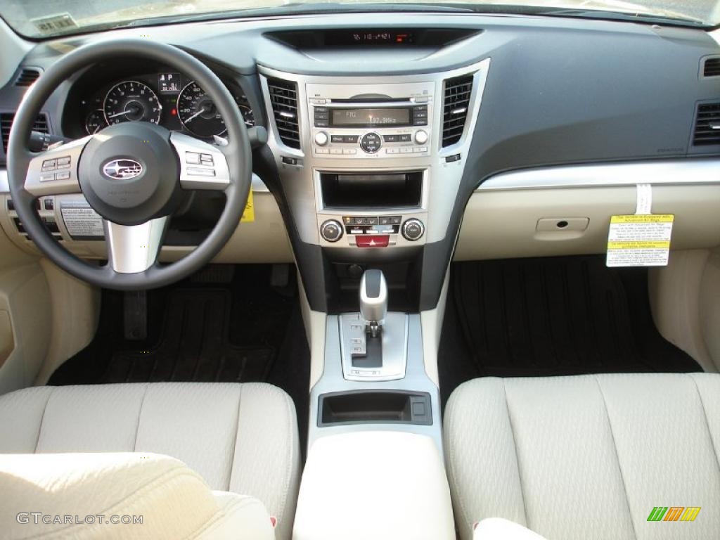 2011 Subaru Legacy 2.5i Warm Ivory Dashboard Photo #45611531