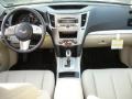 Warm Ivory 2011 Subaru Legacy 2.5i Dashboard