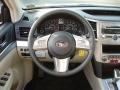 Warm Ivory Steering Wheel Photo for 2011 Subaru Legacy #45611535