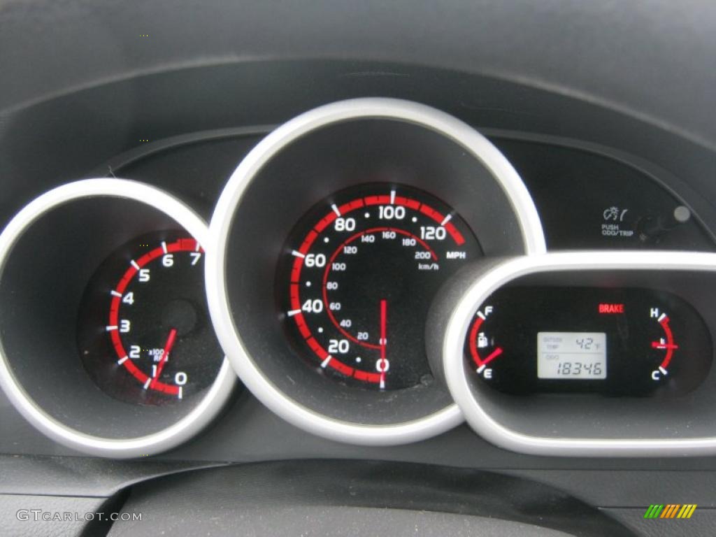 2010 Pontiac Vibe 1.8L Gauges Photo #45611787