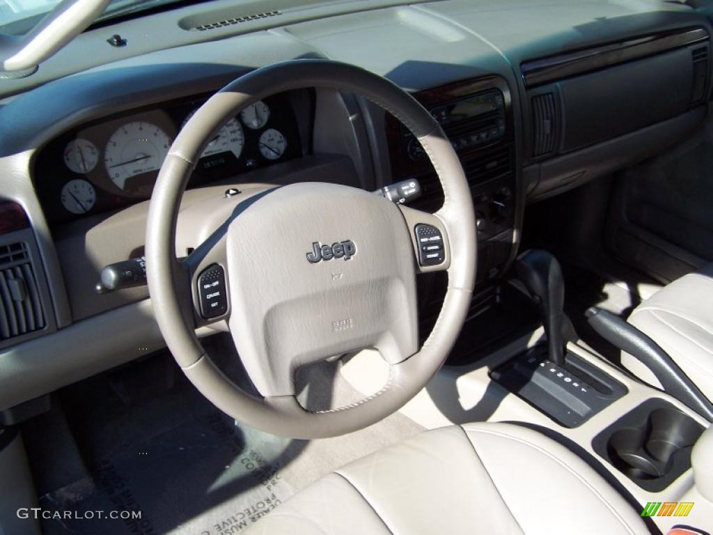 2004 Grand Cherokee Limited - Bright Silver Metallic / Dark Slate Gray photo #9