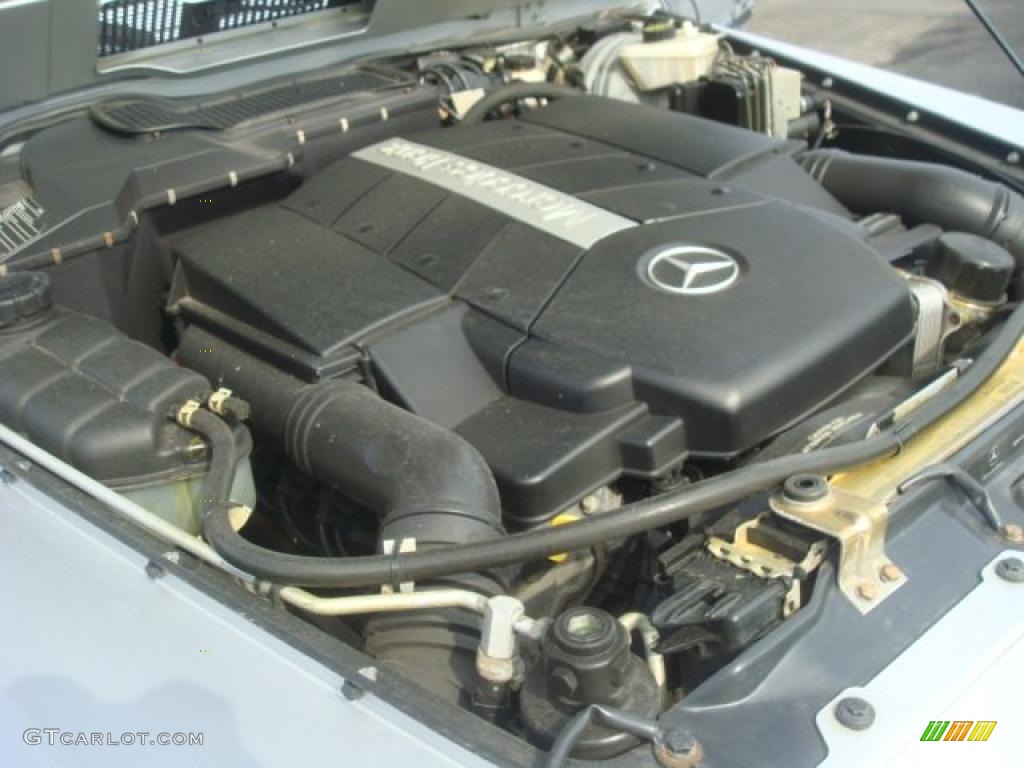 2002 Mercedes-Benz G 500 5.0 Liter SOHC 24-Valve V8 Engine Photo #45612763
