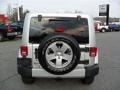 2011 Bright Silver Metallic Jeep Wrangler Unlimited Sahara 4x4  photo #3