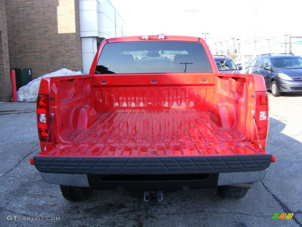 2010 Silverado 1500 LT Extended Cab 4x4 - Victory Red / Ebony photo #24