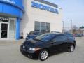 Nighthawk Black Pearl - Civic EX-L Coupe Photo No. 1