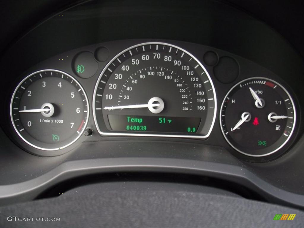 2007 Saab 9-3 2.0T Convertible Gauges Photo #45615092