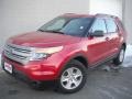 Front 3/4 View of 2011 Explorer 4WD