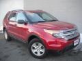 2011 Red Candy Metallic Ford Explorer 4WD  photo #2