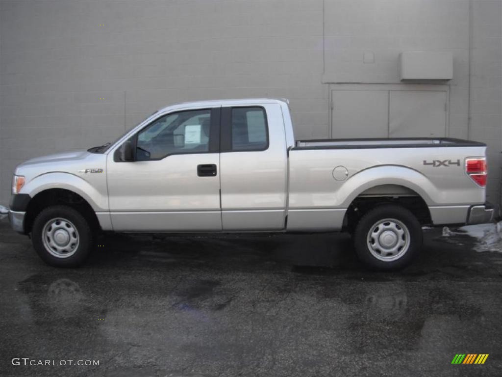 Ingot Silver Metallic 2011 Ford F150 XL SuperCab 4x4 Exterior Photo #45617072