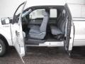 Steel Gray 2011 Ford F150 XL SuperCab 4x4 Interior Color