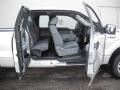 Steel Gray 2011 Ford F150 XL SuperCab 4x4 Interior Color
