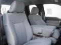 Steel Gray 2011 Ford F150 XL SuperCab 4x4 Interior Color