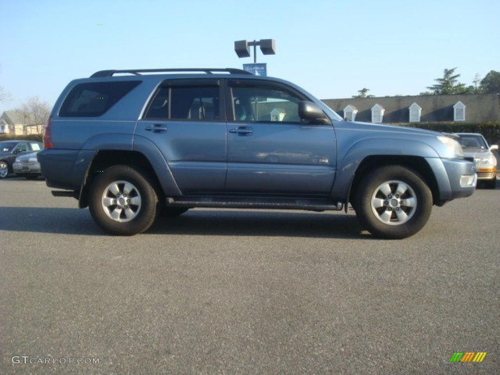 2003 4Runner SR5 - Pacific Blue Metallic / Stone photo #3