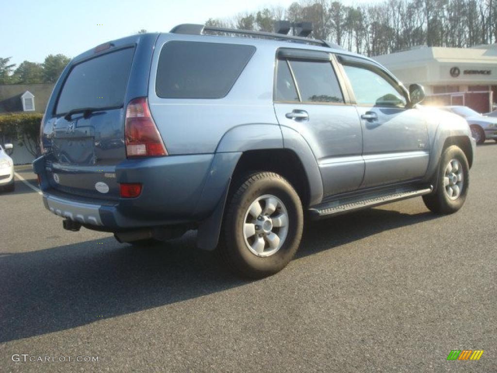 2003 4Runner SR5 - Pacific Blue Metallic / Stone photo #4