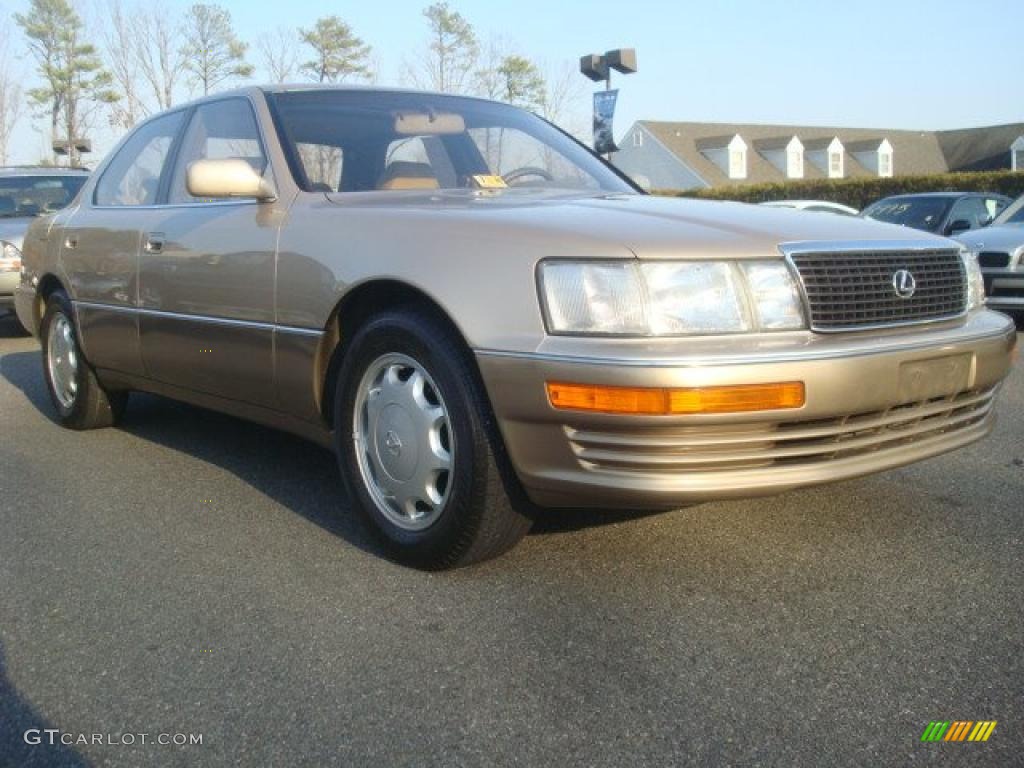 Champagne Metallic Lexus LS