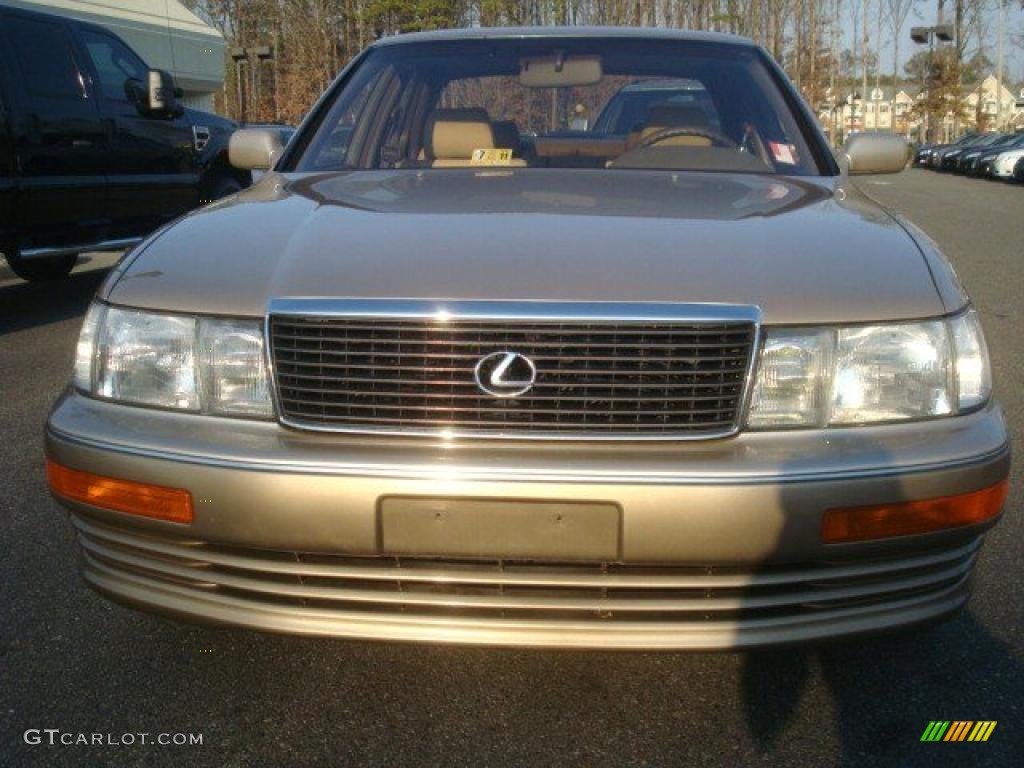 1993 LS 400 - Champagne Metallic / Tan photo #7
