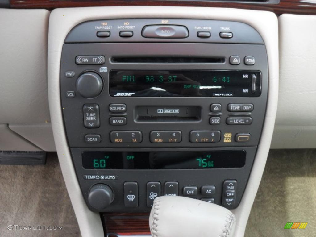 2002 Cadillac Eldorado ETC Controls Photos