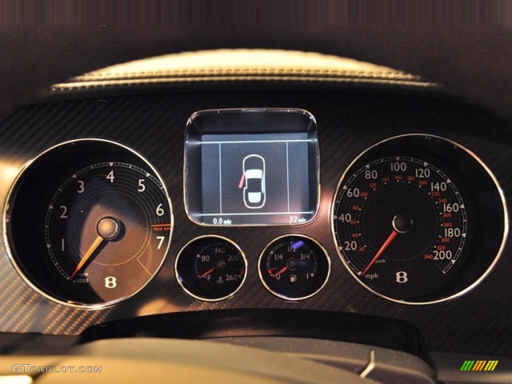 2010 Bentley Continental GT Supersports Gauges Photo #45618996
