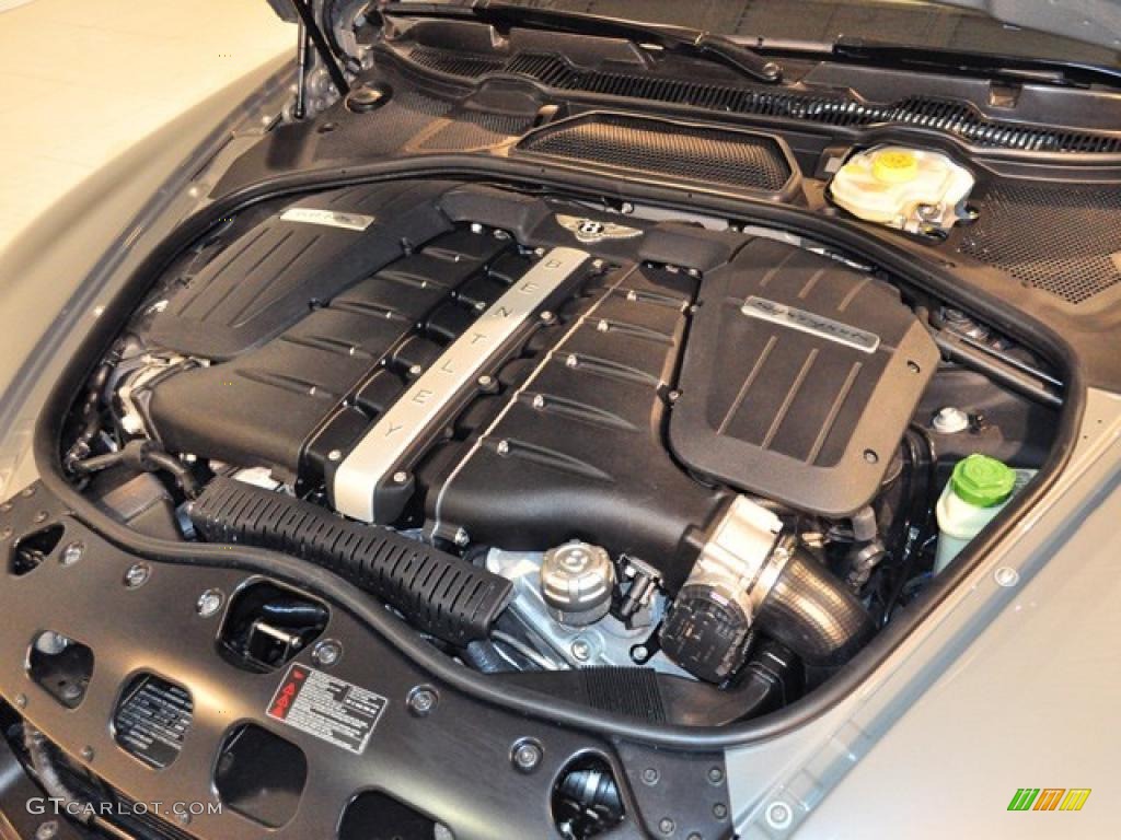 2010 Bentley Continental GT Supersports 6.0 Liter Twin-Turbocharged DOHC 48-Valve VVT W12 Engine Photo #45619004