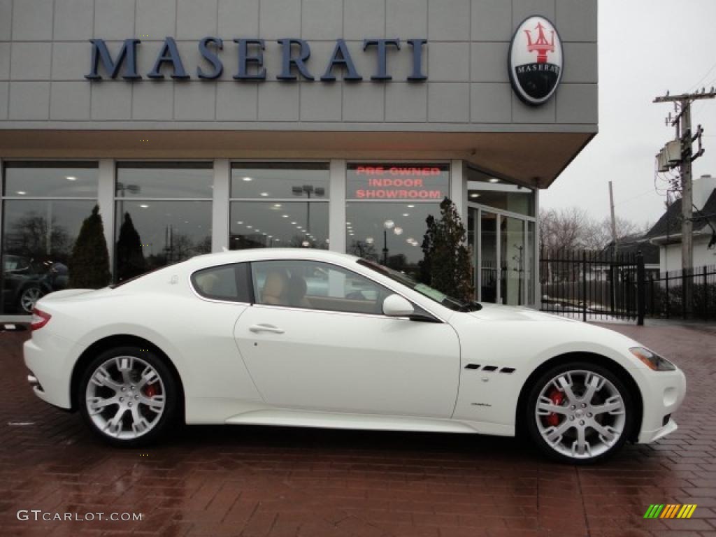 Bianco Eldorado (White) 2011 Maserati GranTurismo S Automatic Exterior Photo #45619072