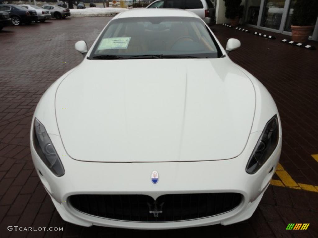 Bianco Eldorado (White) 2011 Maserati GranTurismo S Automatic Exterior Photo #45619096