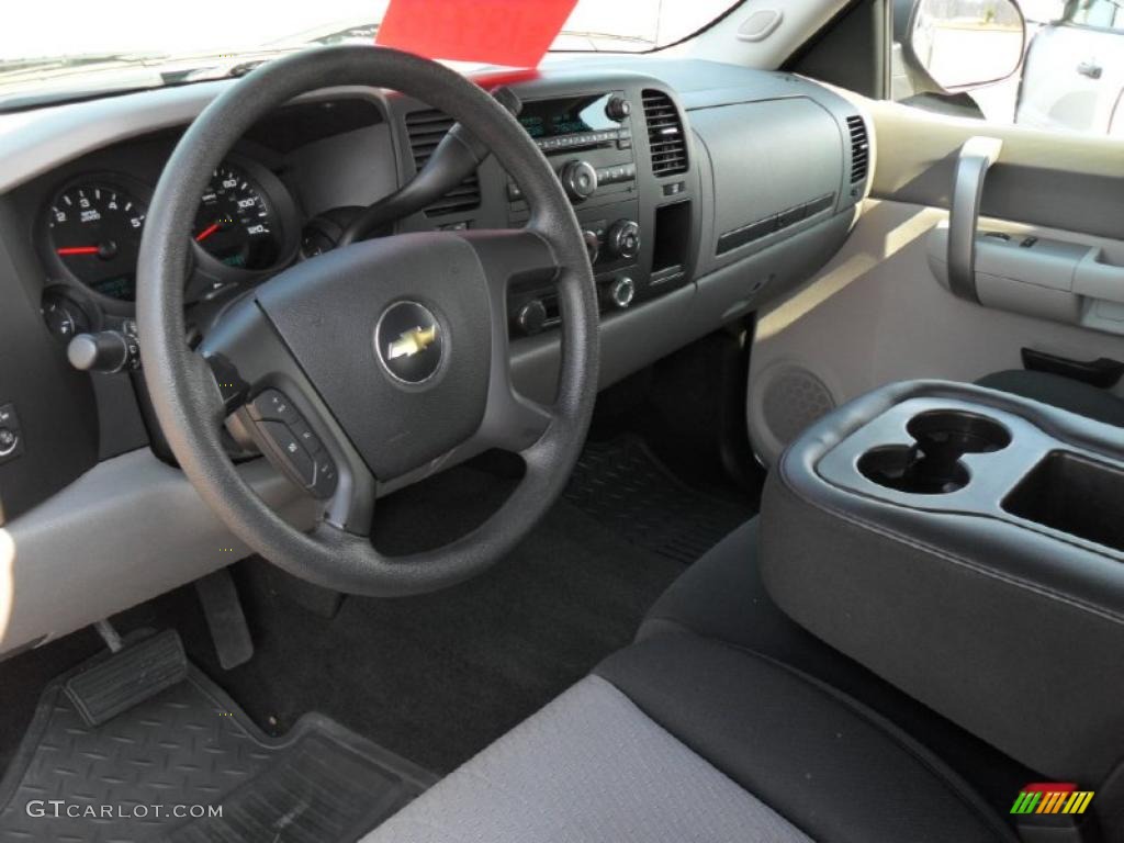 2008 Silverado 1500 LS Extended Cab - Blue Granite Metallic / Dark Titanium photo #24