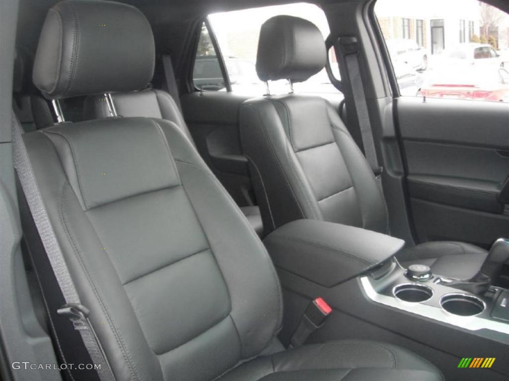 Charcoal Black Interior 2011 Ford Explorer Limited 4WD Photo #45619272