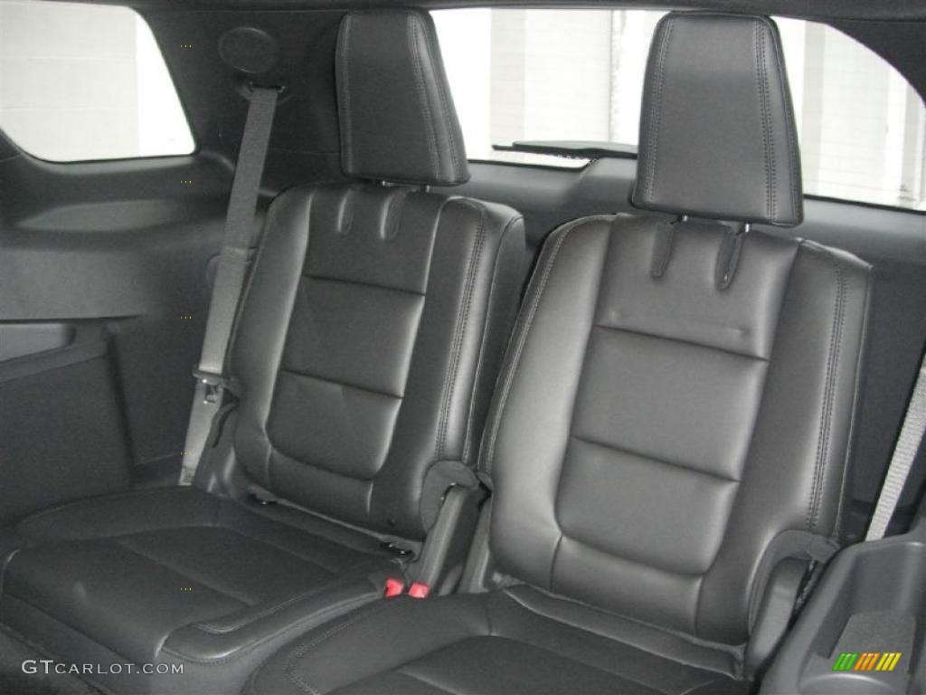 Charcoal Black Interior 2011 Ford Explorer Limited 4WD Photo #45619328