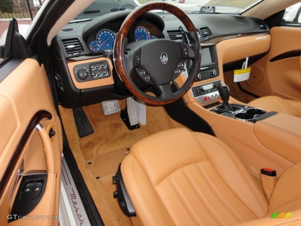 Cuoio Interior 2011 Maserati GranTurismo S Automatic Photo #45619384