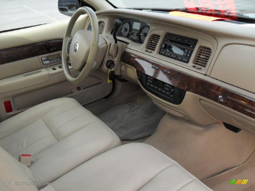 2006 Mercury Grand Marquis LS Medium Light Stone Dashboard Photo #45619684