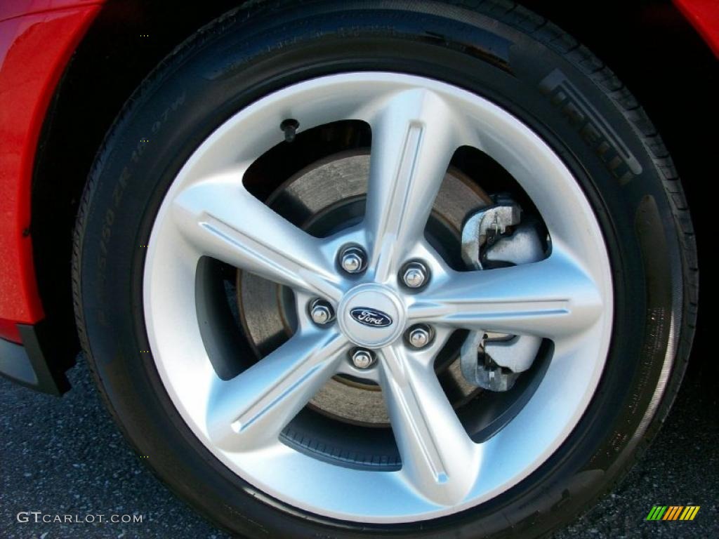 2011 Mustang GT Coupe - Race Red / Charcoal Black photo #4