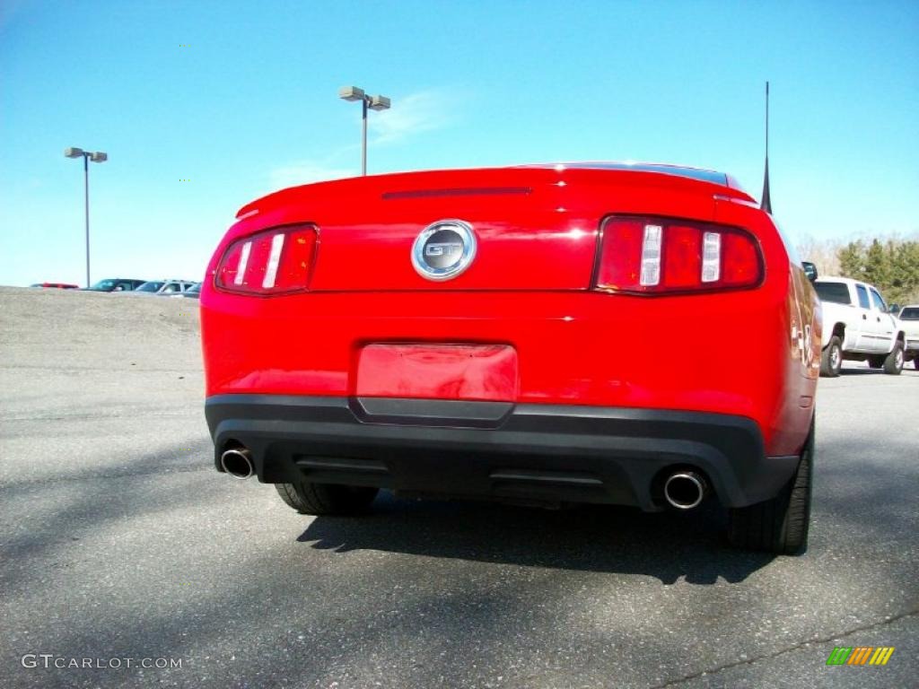 2011 Mustang GT Coupe - Race Red / Charcoal Black photo #8