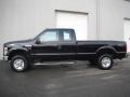 2008 Black Ford F250 Super Duty XL SuperCab 4x4  photo #3