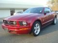 2007 Redfire Metallic Ford Mustang V6 Premium Coupe  photo #7
