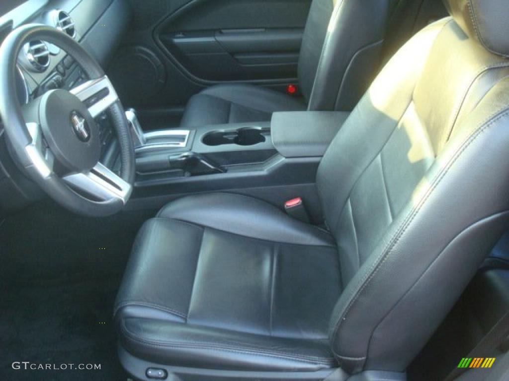 2007 Mustang V6 Premium Coupe - Redfire Metallic / Dark Charcoal photo #9