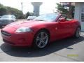 Salsa Red 2007 Jaguar XK XK8 Convertible
