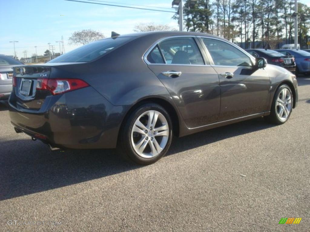 2010 TSX V6 Sedan - Grigio Metallic / Taupe photo #5