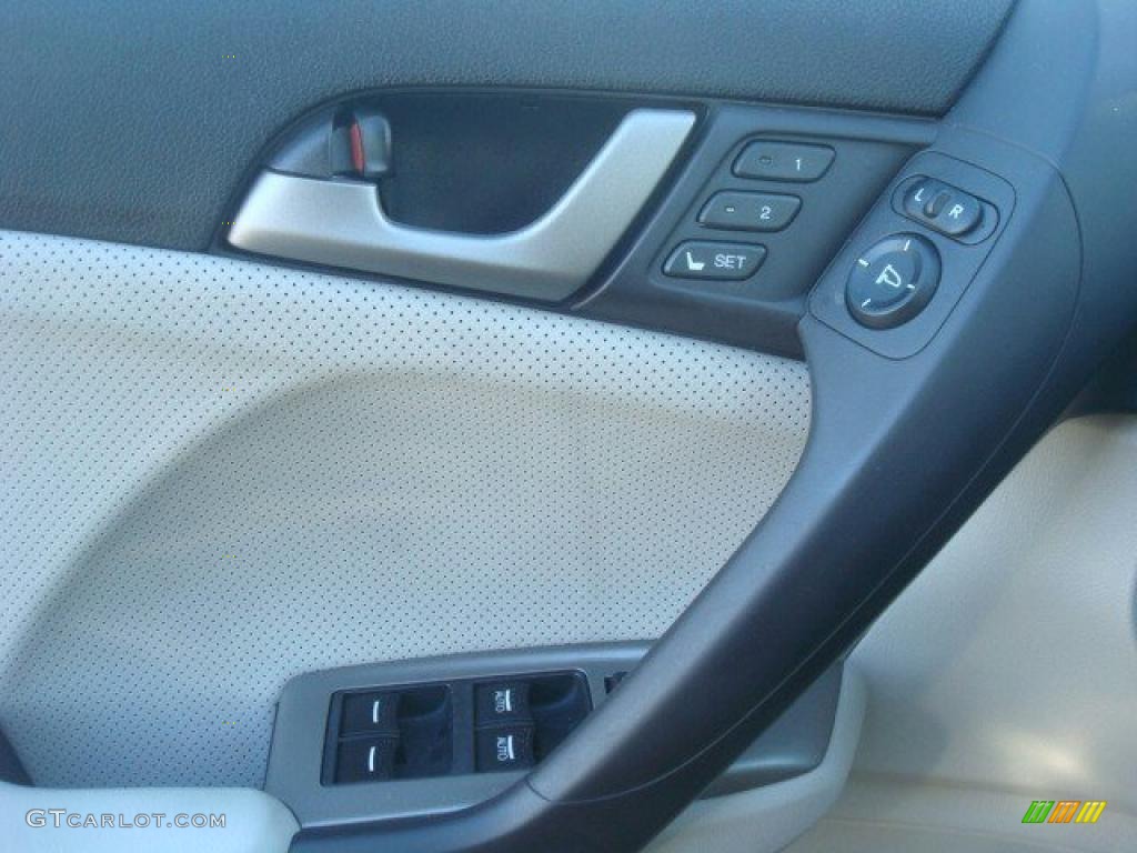 2010 TSX V6 Sedan - Grigio Metallic / Taupe photo #12