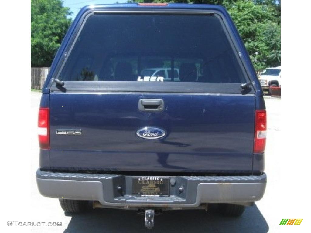 2005 F150 XL Regular Cab - True Blue Metallic / Medium Flint Grey photo #6