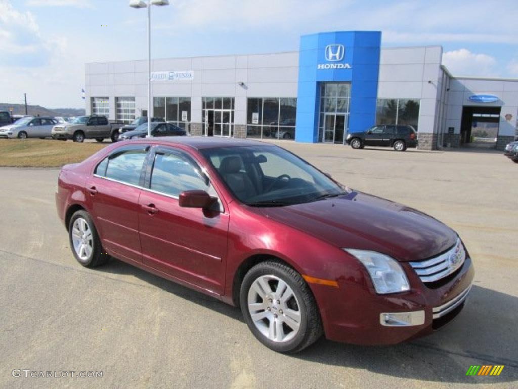 Merlot Metallic 2006 Ford Fusion SEL Exterior Photo #45623491