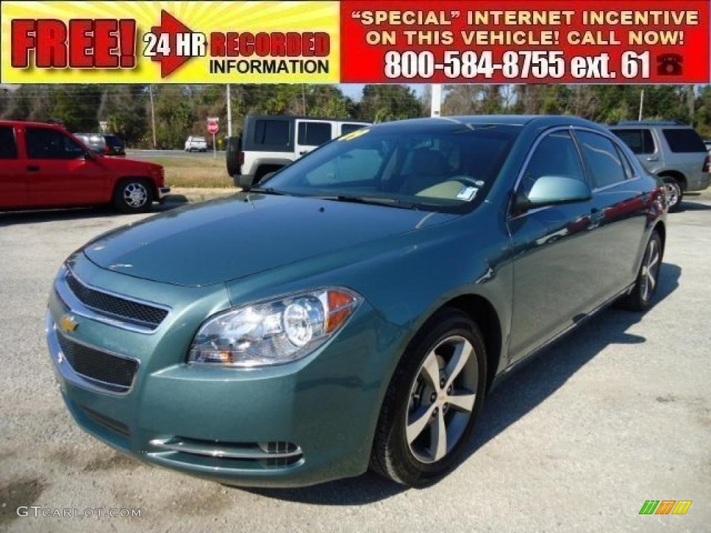 Silver Moss Metallic Chevrolet Malibu