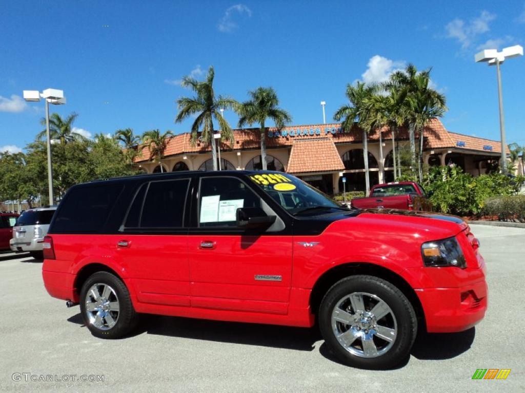 2008 Expedition Funkmaster Flex Limited 4x4 - Colorado Red/Black / Charcoal Black/Red photo #1